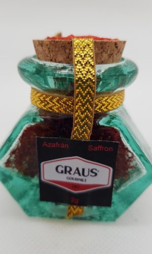 Azafrán hebra. Frasco 2 g.