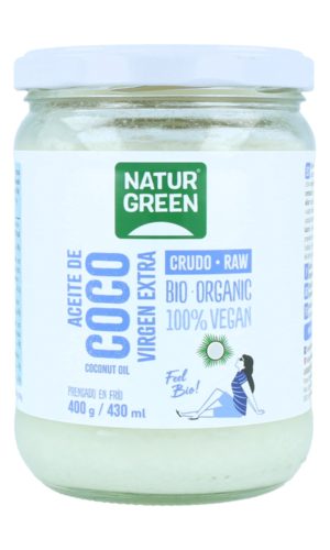 Aceite de coco Bio 200 g.
