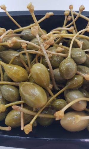 Alcaparrones 200 g.  Envasado al vacío