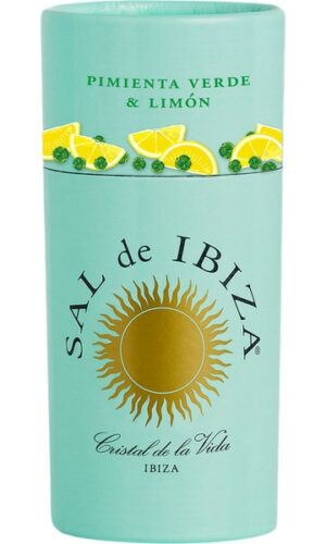 Sal Ibiza pimienta verde y limón