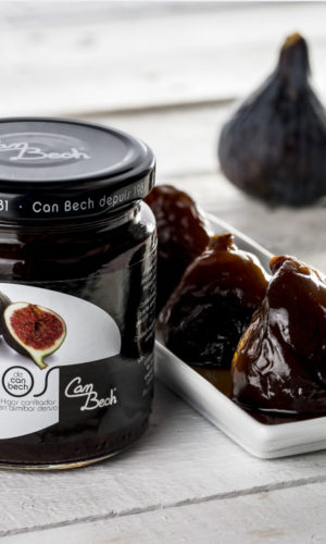 Higos confitados  Can Bech.